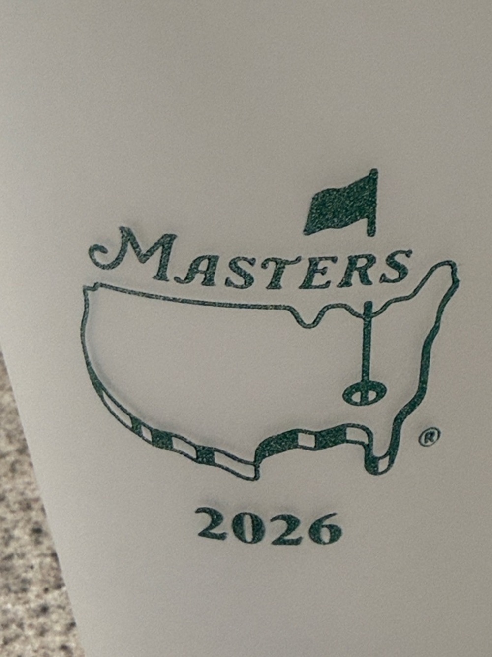 2026 Masters Tournament Clear Plastic Cup!!🔥🔥🔥 - Picture 9 of 9